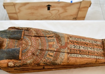 ICE returns ancient artifacts to Egypt