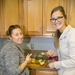 Military spouses enjoy a healthy cooking class aboard MCLB Barstow, Nov. 30.