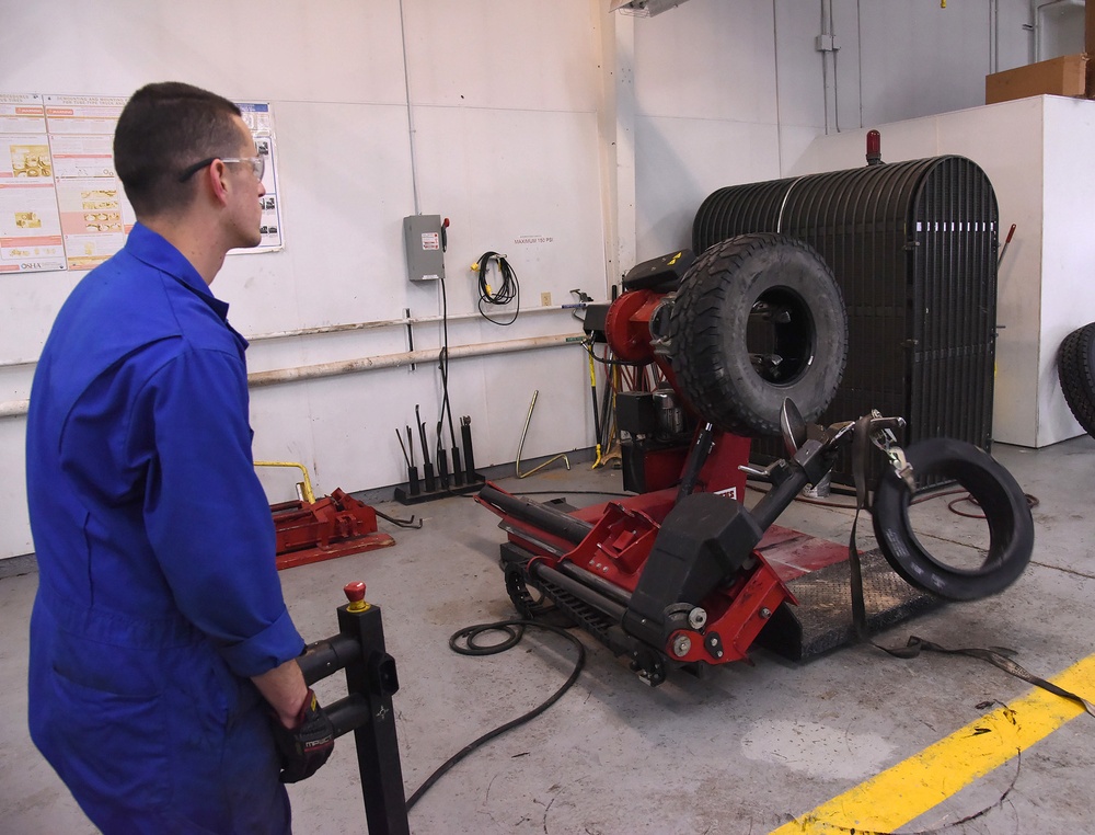 Tire shop helps the mission