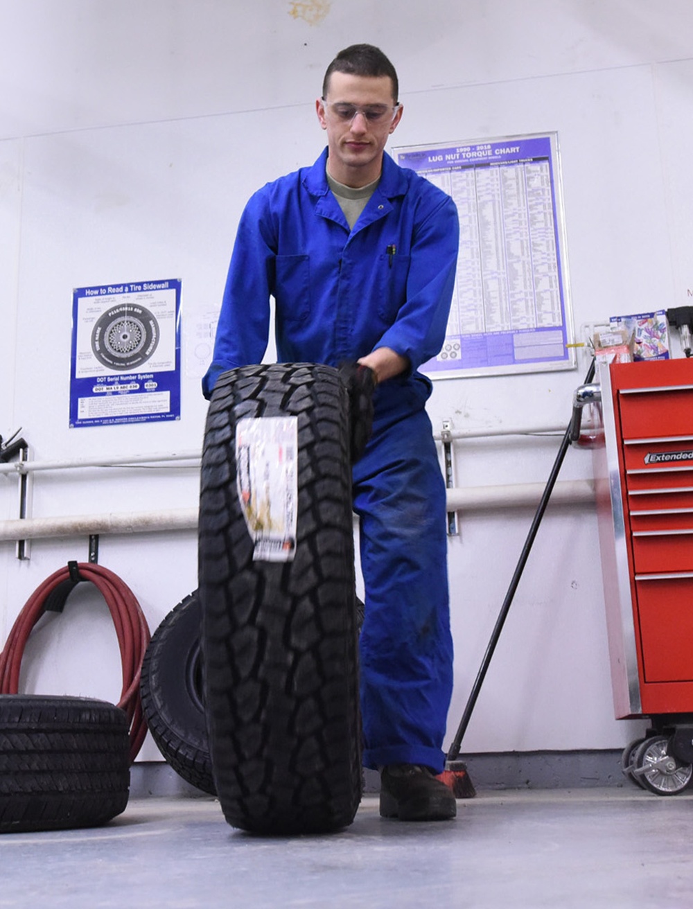 Tire shop helps the mission