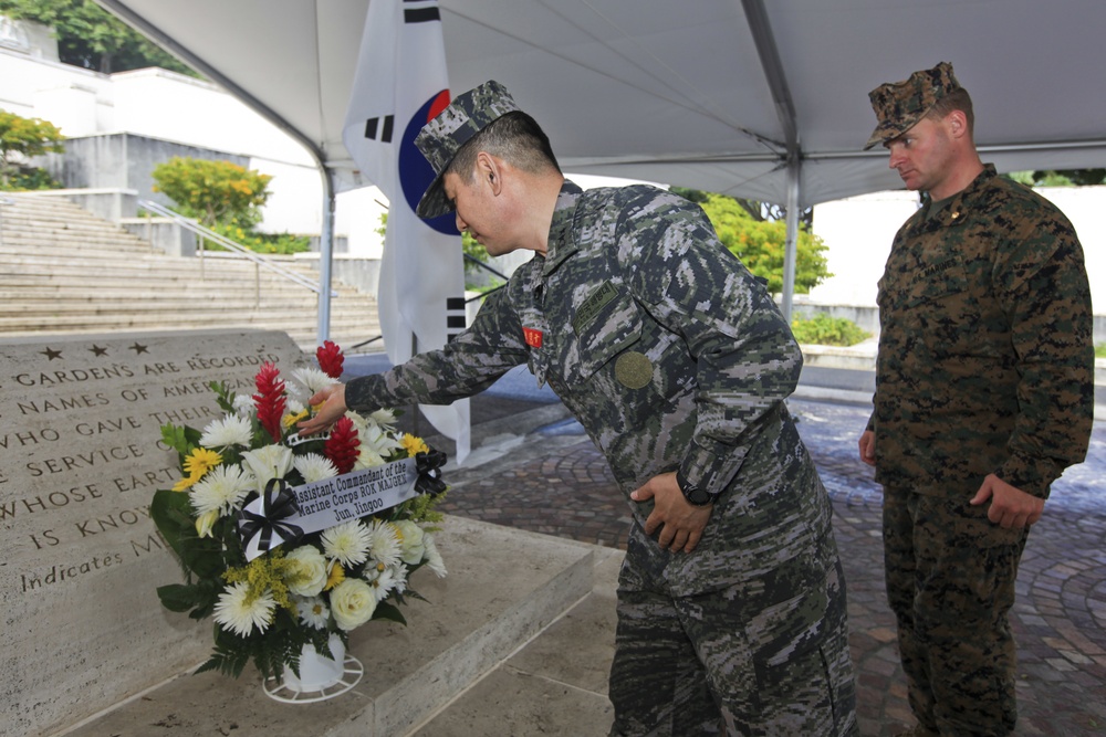 Republic of Korea Assistant Commandant of Marine Corps visits Hawaii