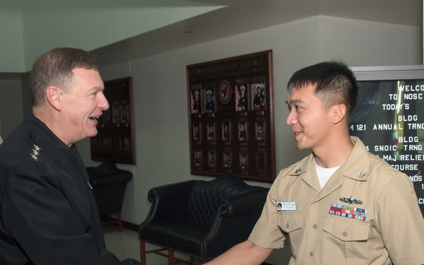 Chief of Navy Reserve Visits NAS Fort Worth JRB