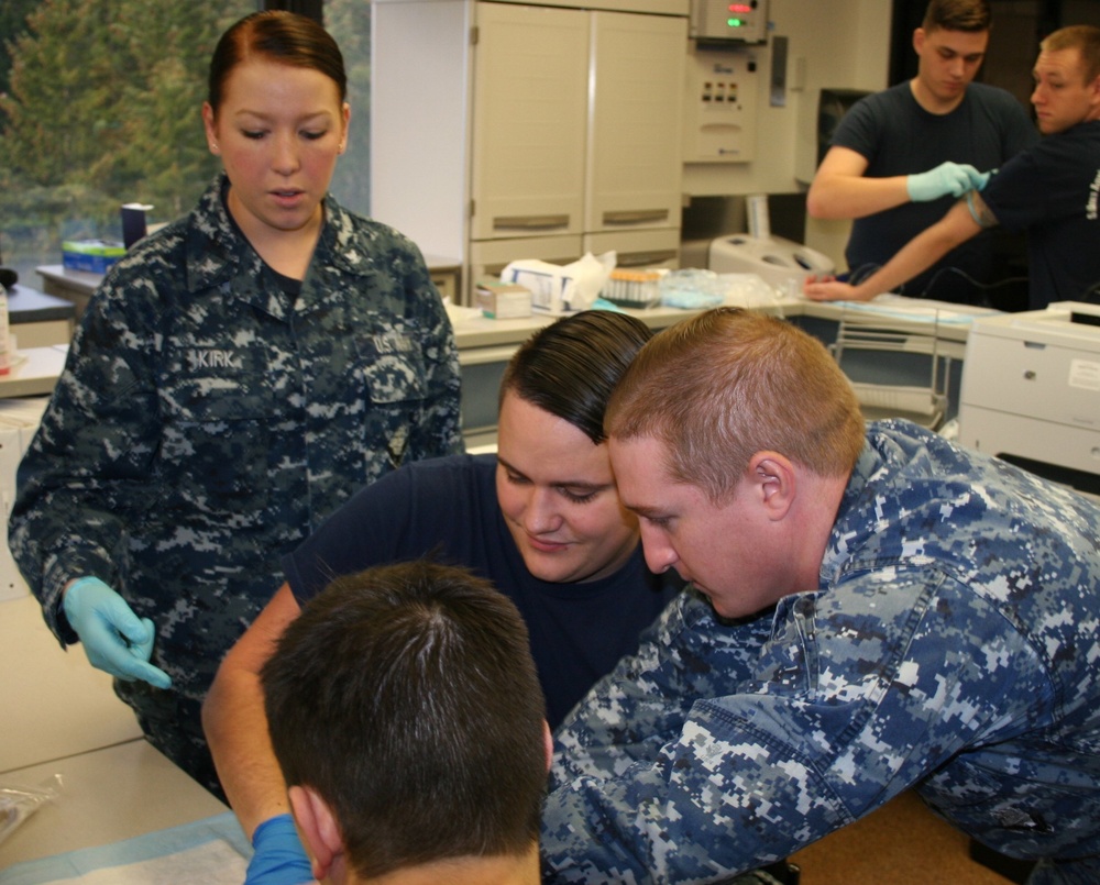 Naval Hospital Bremerton Sailor acknowledged for contributions on U.S. Naval Academy Lean Six Sigma project