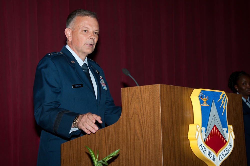 Maj Gen Vanherck presents LOM