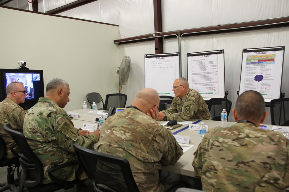 1st TSC and 316th ESC conduct training at Fort Hood