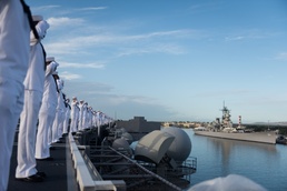 USS John C. Stennis Arrives at Pearl Harbor