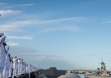 USS John C. Stennis Arrives in Hawaii for 75th Anniversary of Attack on Pearl Harbor and Oahu