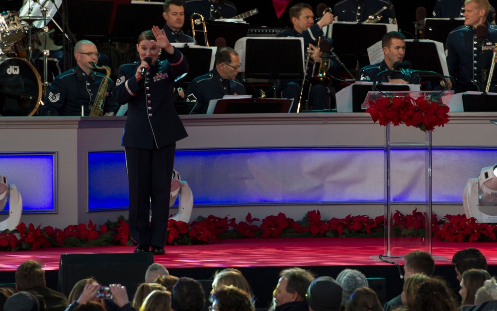 AF Band creates holiday music for National Tree lighting