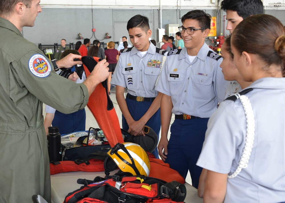 Air Station Barbers Point hosts students during open house