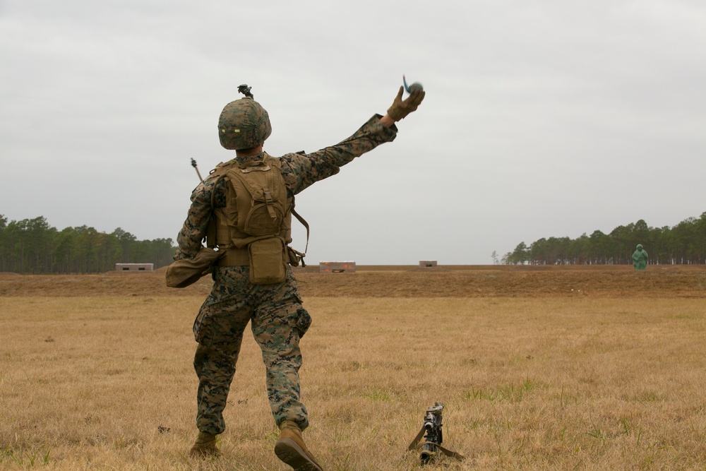 1/8 conducts squad-level fire and maneuver drills