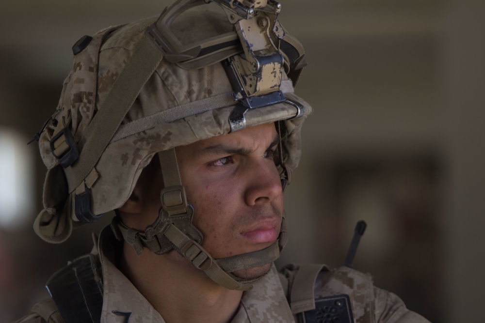 1/2 Marines conduct MOUT training as part of ITX