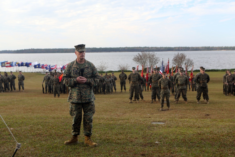 2d Marine Logistic Group Appointment Ceremony