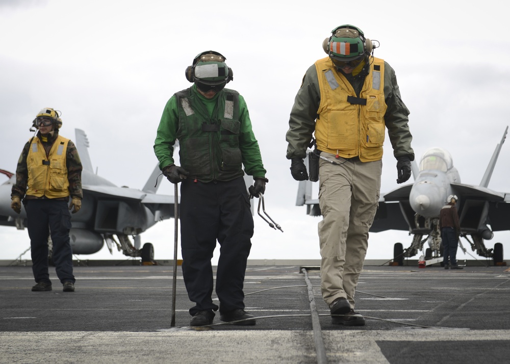 USS Nimitz Conducts Flight Operations