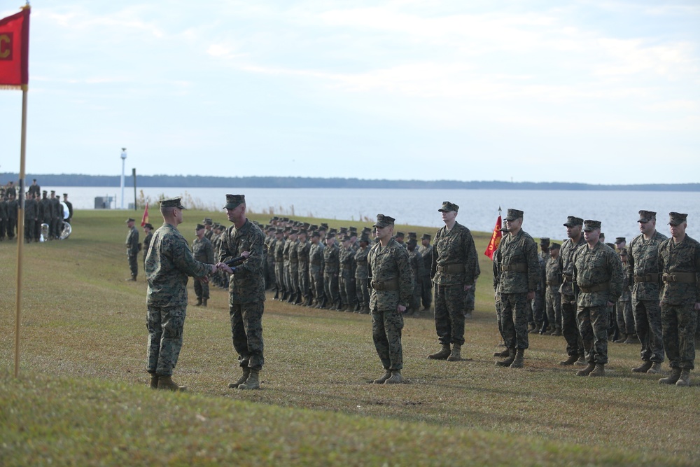 2d Marine Logistic Group Appointment Ceremony