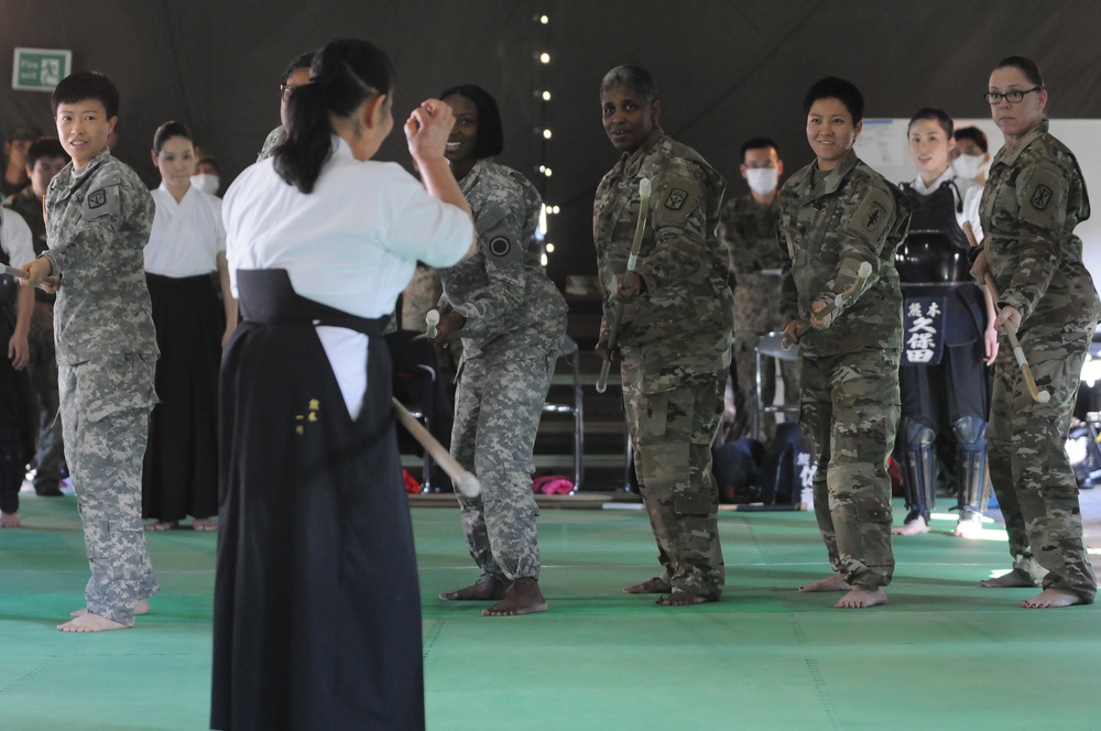 Yama Sakura naginata cultural exchange