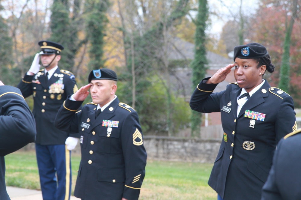 84th Training Command honors President Zachary Taylor in Wreath Laying Ceremony