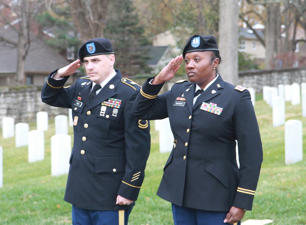 84th Training Command honors President Zachary Taylor in Wreath Laying Ceremony