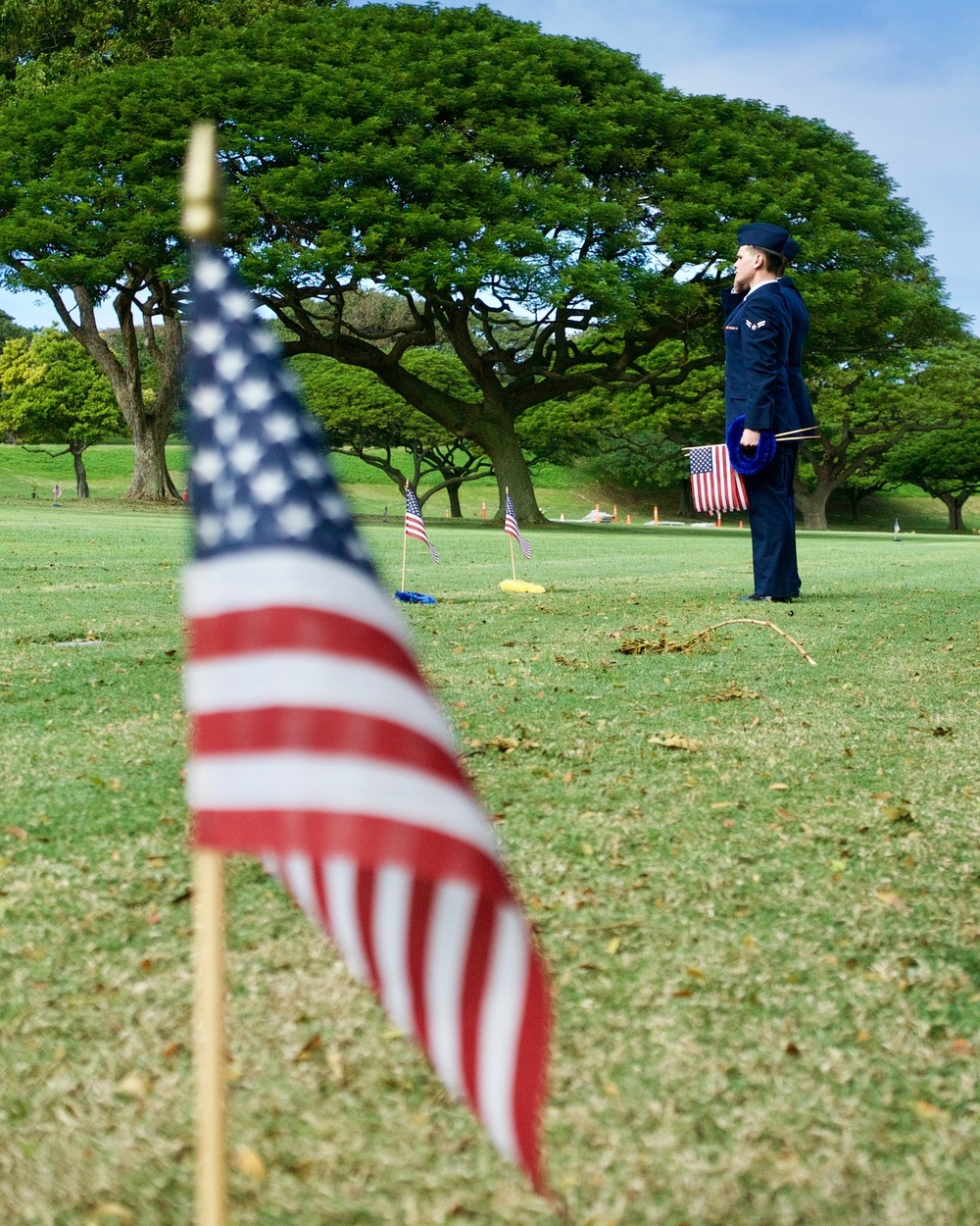U.S. servicemembers remember those who fell during Pearl Harbor attack in 1941
