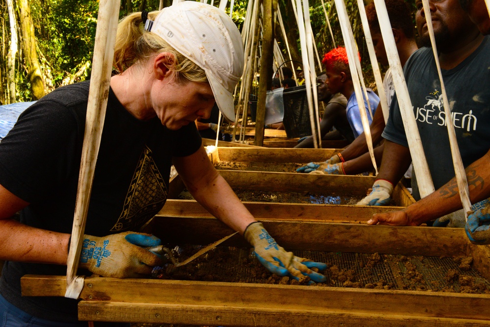 DPAA recovery operations in Solomon Island