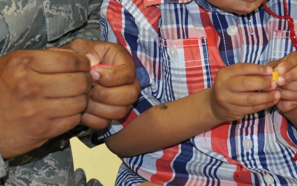 Military members, families enjoy Holiday party