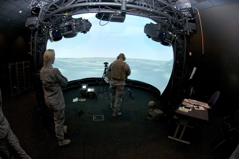 Guard terminal attack controllers train on new simulators
