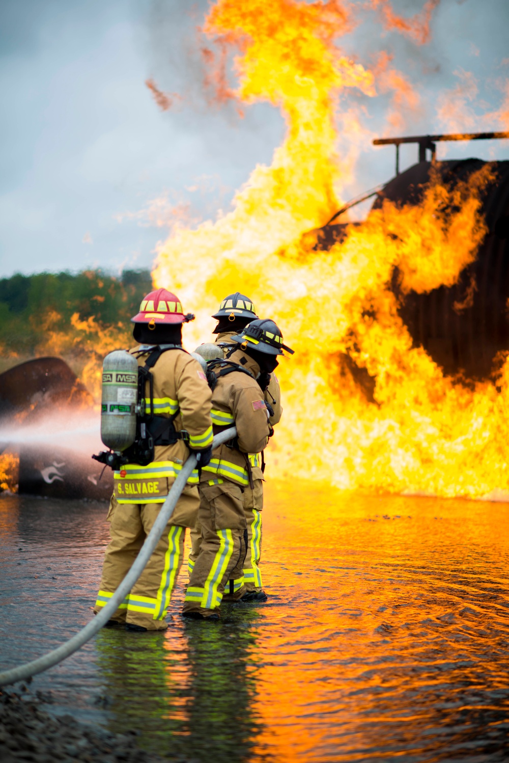 Niagara Firefighters Conduct Training