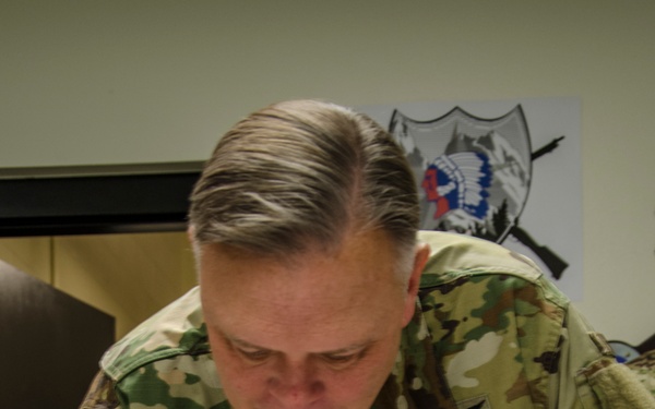 81st SBCT associates with the 7th ID in re-patching ceremony