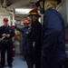 USS Zumwalt Sailors conduct damage control training