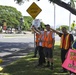 Service Members Rally at the Joint Base Pearl Harbor-Hickam Gates
