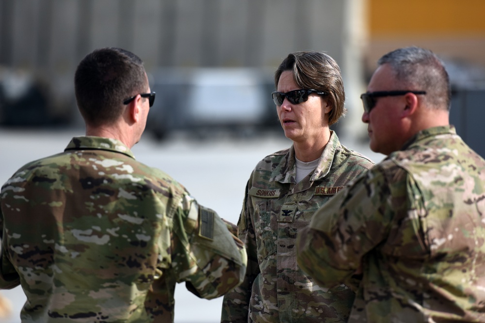 General Lengyel Afghanistan Troop Visit