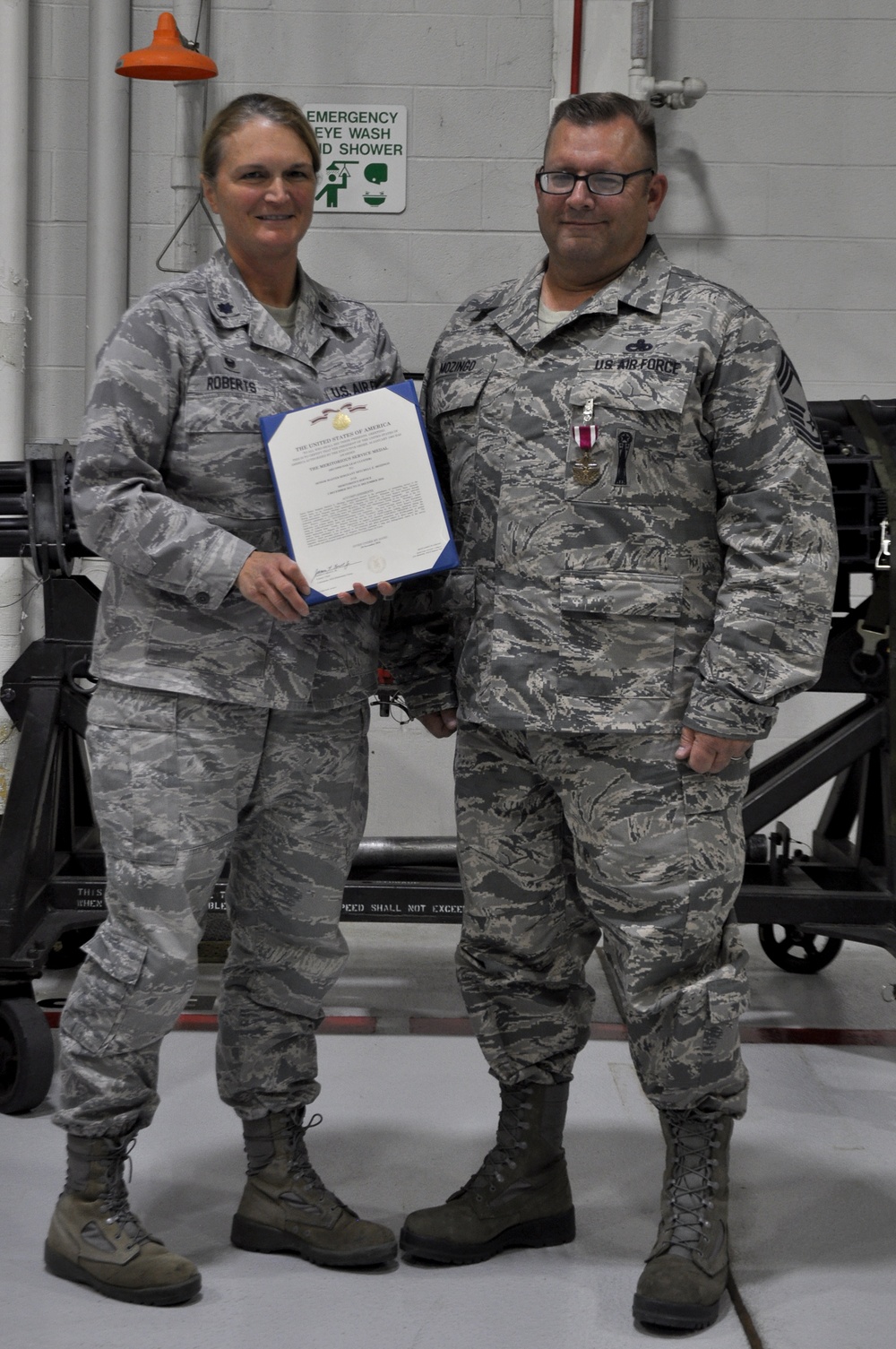 Chief Master Sgt. Mitch Mozingo Retirement