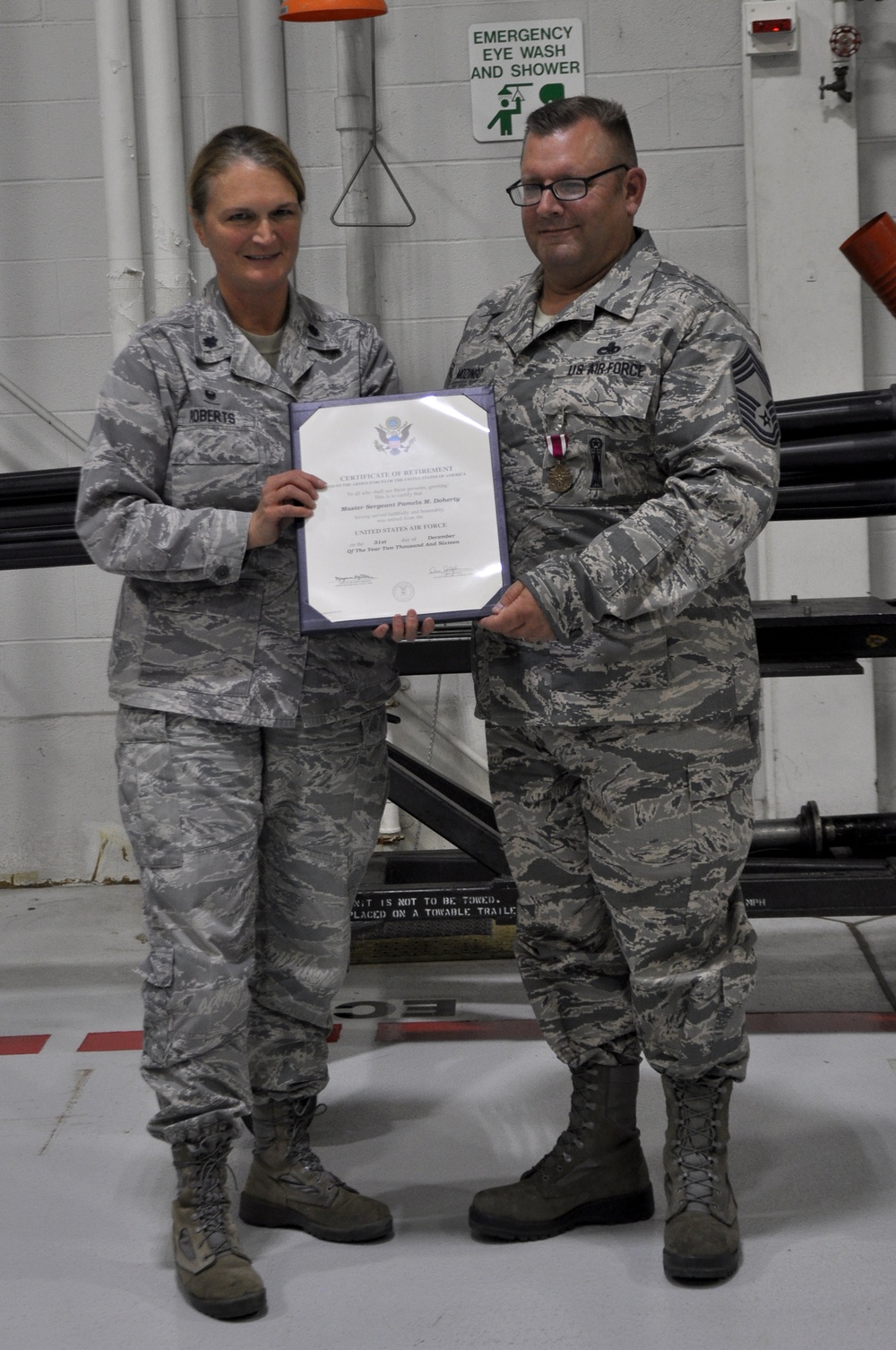 Chief Master Sgt. Mitch Mozingo Retirement