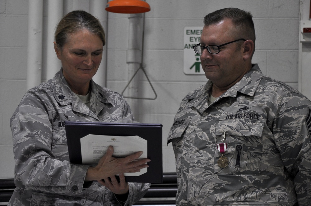 Chief Master Sgt. Mitch Mozingo Retirement