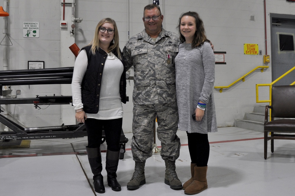 Chief Master Sgt. Mitch Mozingo Retirement