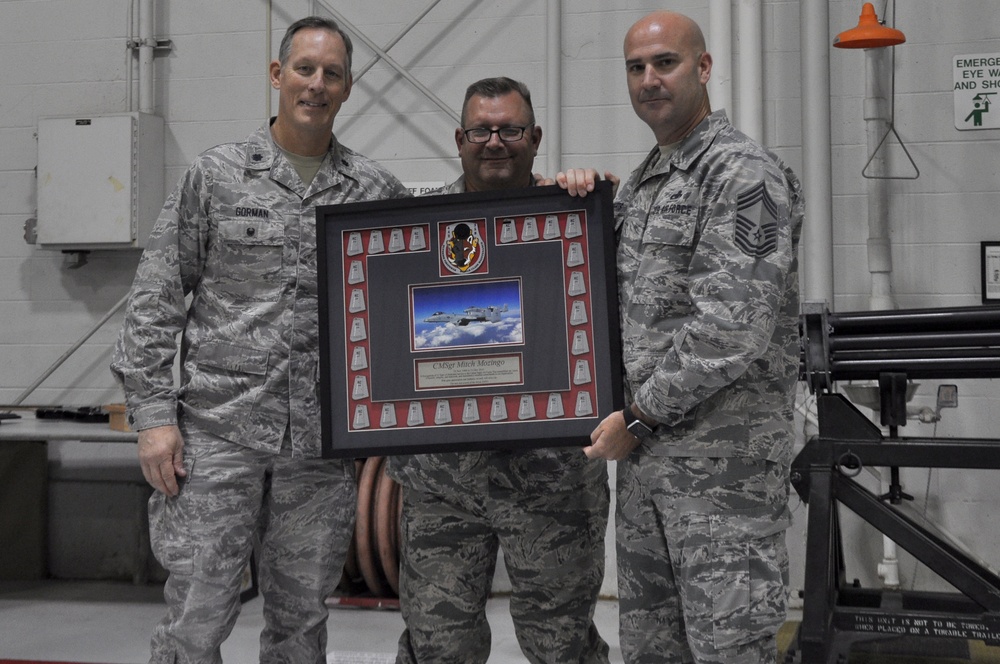 Chief Master Sgt. Mitch Mozingo Retirement