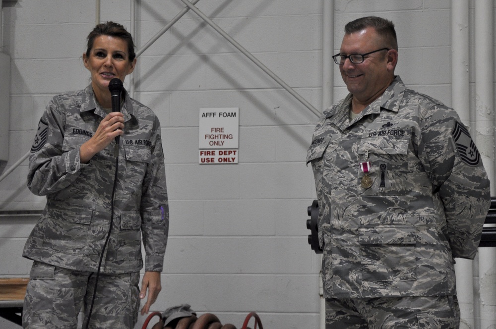 Chief Master Sgt. Mitch Mozingo Retirement