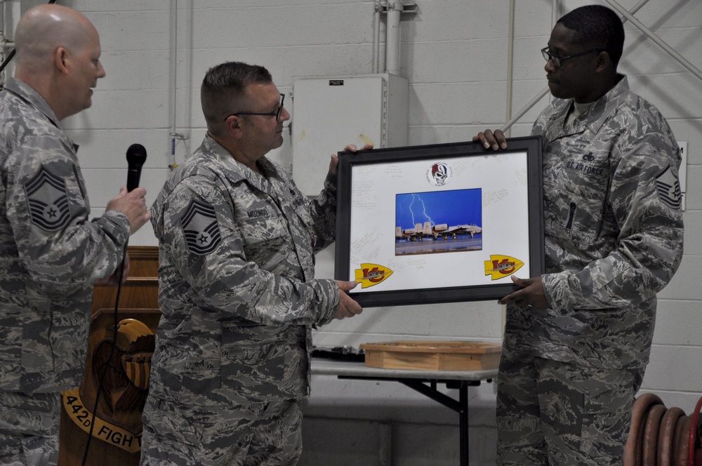 Chief Master Sgt. Mitch Mozingo Retirement