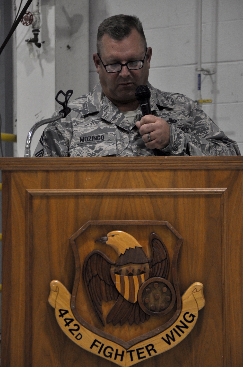 Chief Master Sgt. Mitch Mozingo Retirement