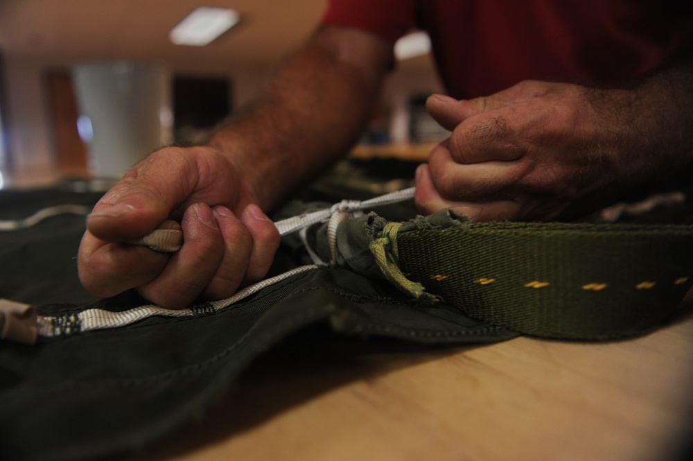 'Be sure always'; Aerial Delivery team ensures knots tied