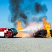 Base, local fire department join forces to train
