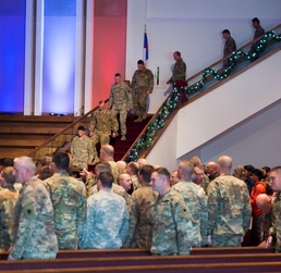 Saying Farewell: Oklahoma Guardsmen deploy to Ukraine