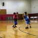 Hamagawa Elementary School students, SOFA children gather for basketball game