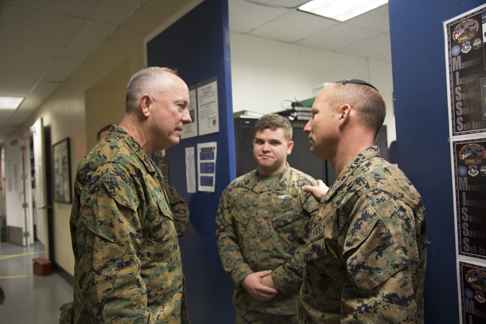 Chaplain of the Marine Corps visits MCAS Miramar