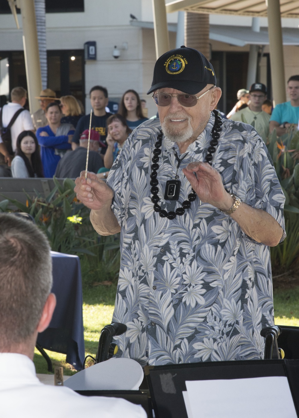 Pearl Harbor Survivor Appointed Honorary Bandmaster During 75th Commemoration of the Attack on Pearl Harbor