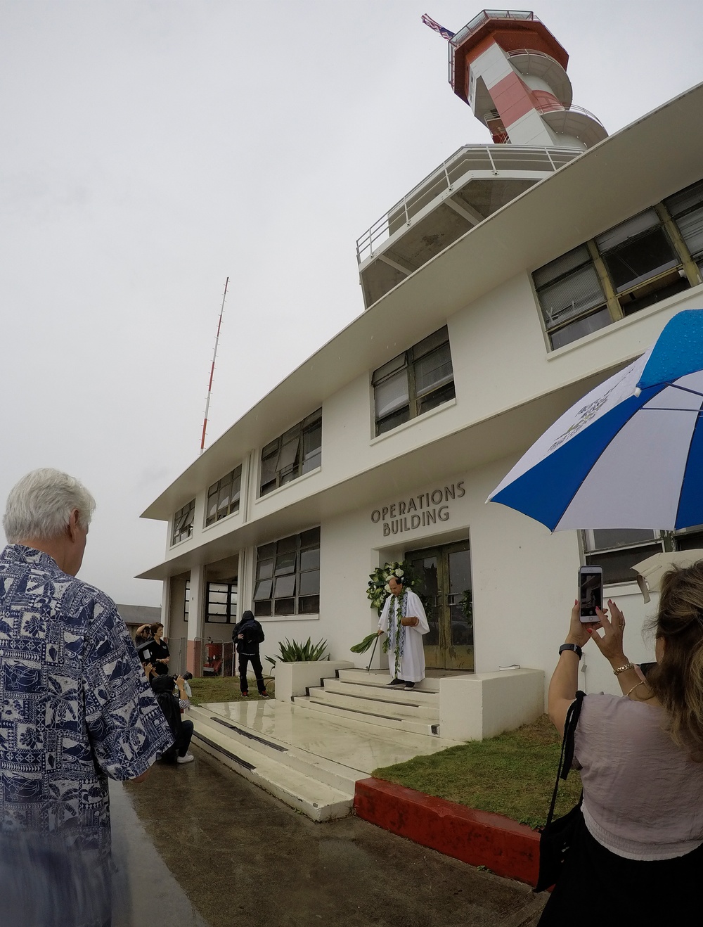 Aerological Tower Dedication During 75th Commeroration of the Attack on Pearl Harbor