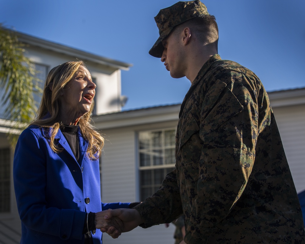 1st Marine Division Honors Selfless Actions