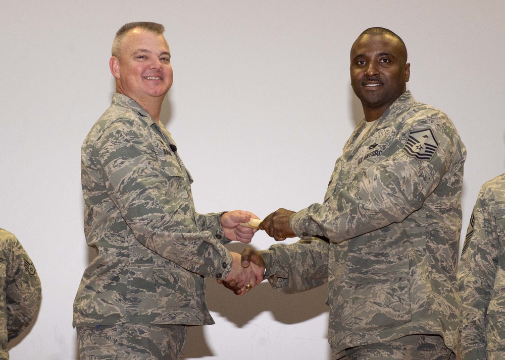 Reserve airman recieves Community College of Air Force degree