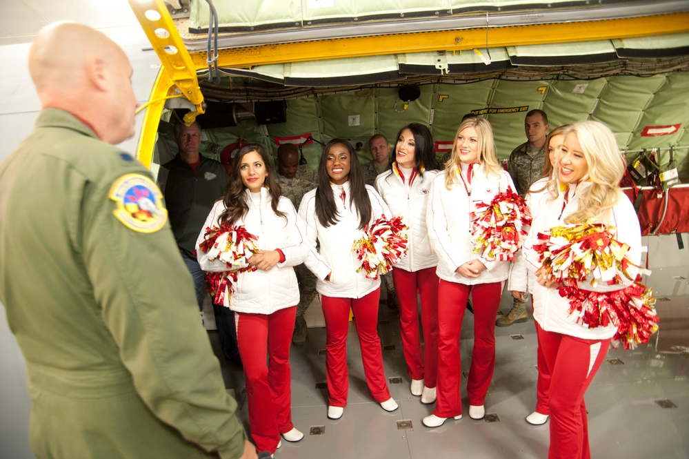 JBA Airmen, families treated to special holiday 'cheer'