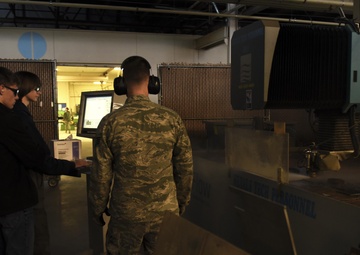 Circuit Breakers Robotics Club tests the water with metals Airmen