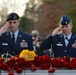 Airmen from the 105th Airlift Wing bid farewell to one of their own